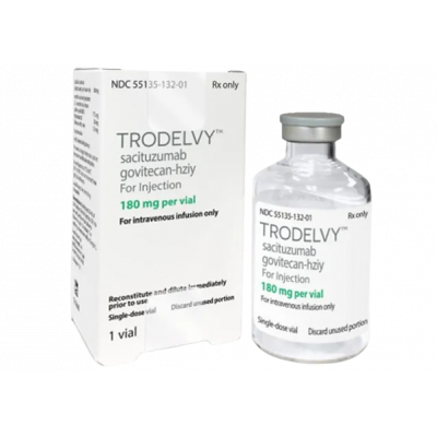 TRODELVY ® 180 MG ( SACITUZUMAB GOVITECAN-HZIY ) FOR INTRAVENOUS INFUSION VIAL